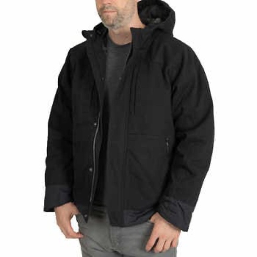 Forcefield Men’s Insulated Canvas Utility Parka Jacket
